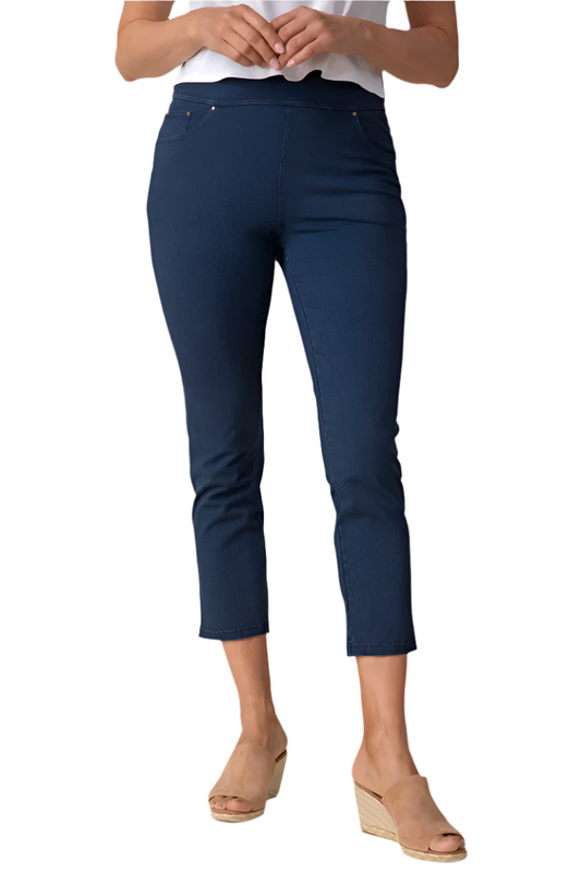 Habitat Stonewash Cotton Knit Jean Capri
