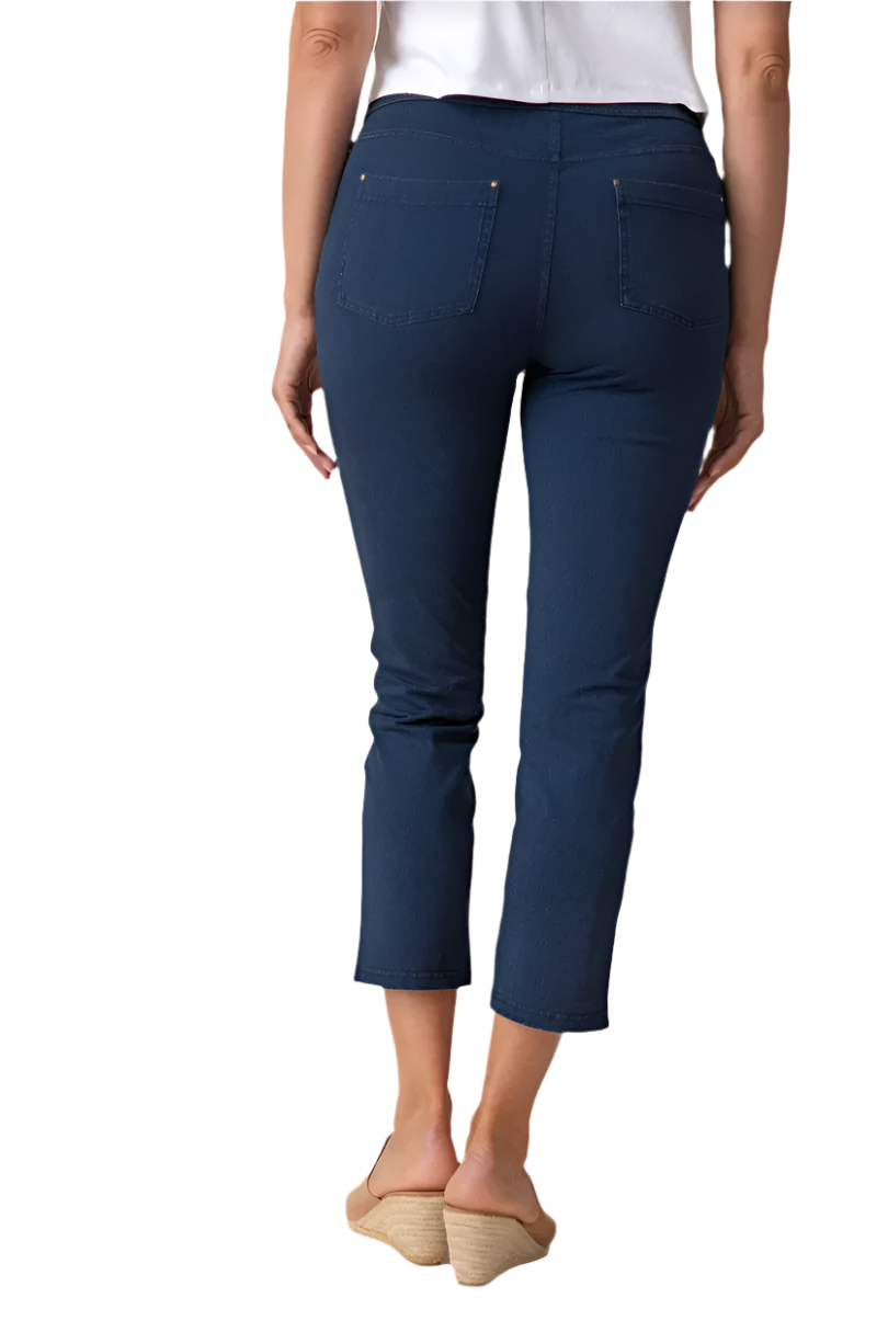 Habitat Stonewash Cotton Knit Jean Capri