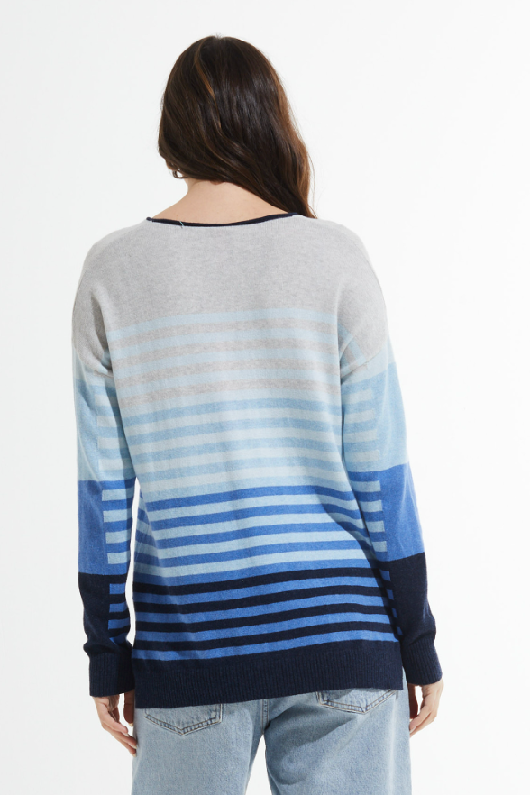 Zaket & Plover Varied Stripe Sweater