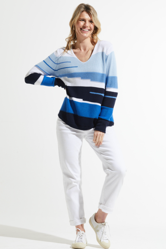 Zaket & Plover Chunky Cotton Sweater