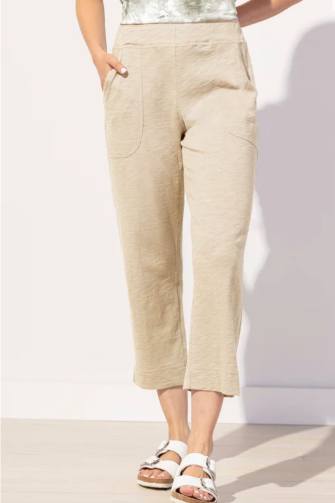 Escape by Habitat Textured Peruvian Cotton On The Go Capri