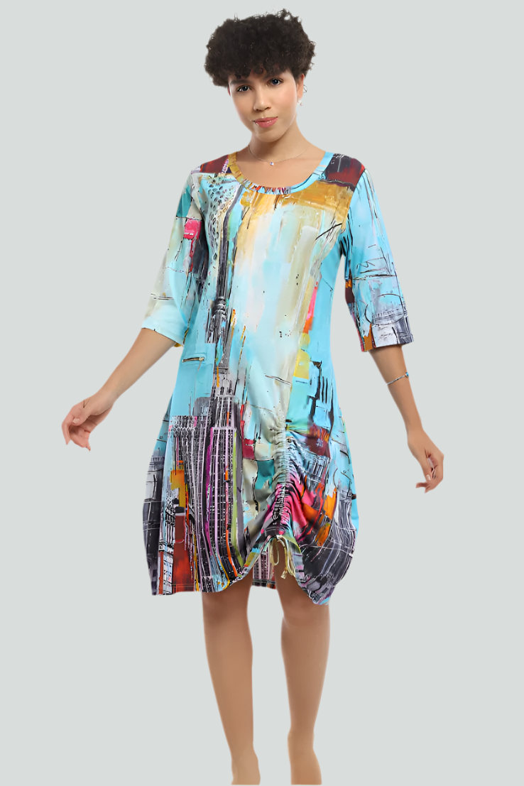 Parsley & Sage Adjustable Hem Chicago Dress-25% OFF
