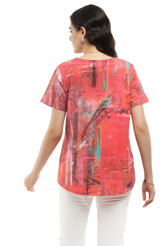 Parsley & Sage Kelly Short Sleeve Top