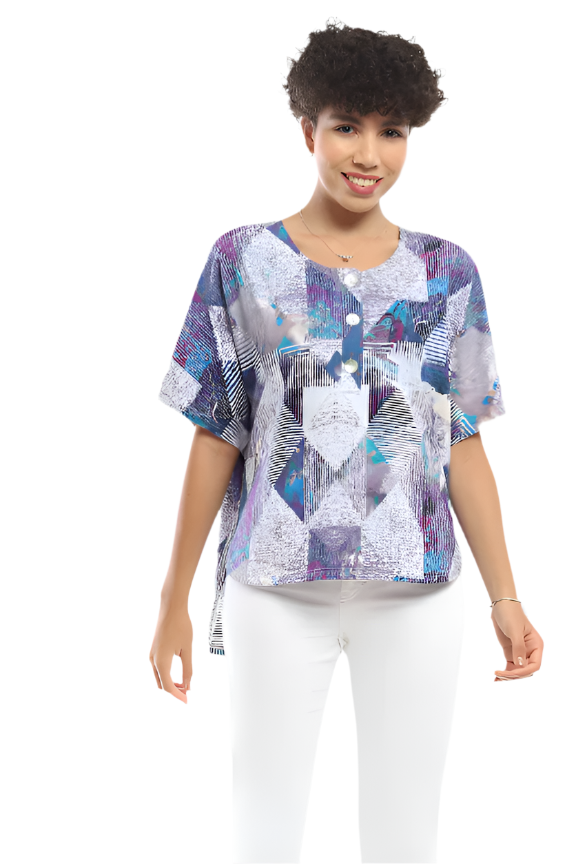 Parsley & Sage Maida Short Sleeve Top