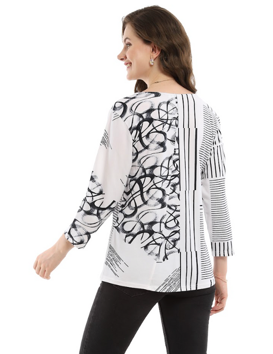 Parsley & Sage Belle V Neck Top