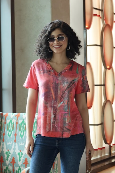 Parsley & Sage Kelly Short Sleeve Top