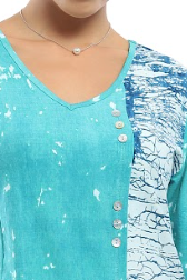 Parsley & Sage Chanda Button Top
