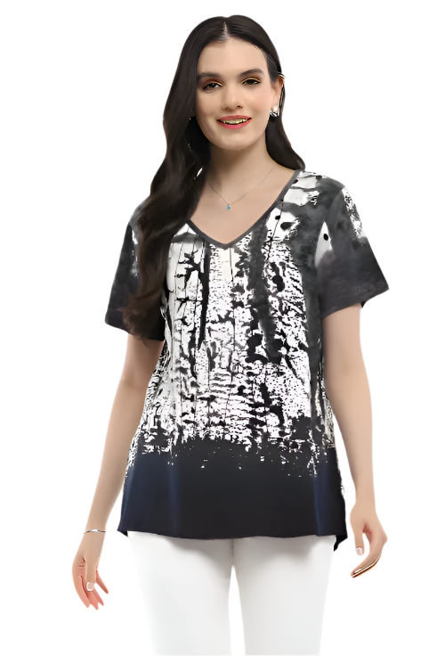 Parsley & Sage Felicity Short Sleeve Top