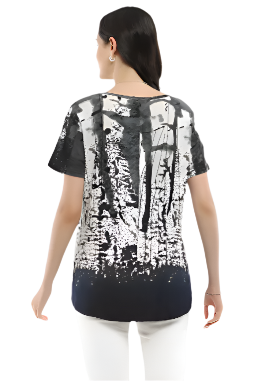 Parsley & Sage Felicity Short Sleeve Top