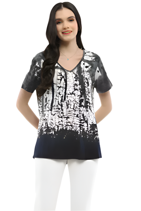 Parsley & Sage Felicity Short Sleeve Top
