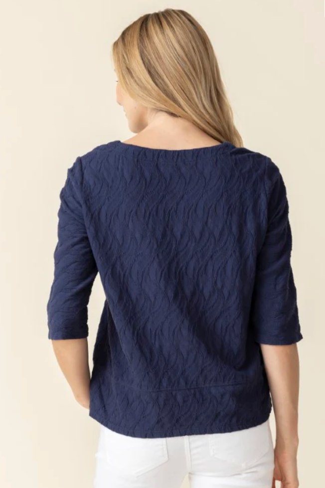 Habitat Cascade Cotton Elbow Sleeve Tee