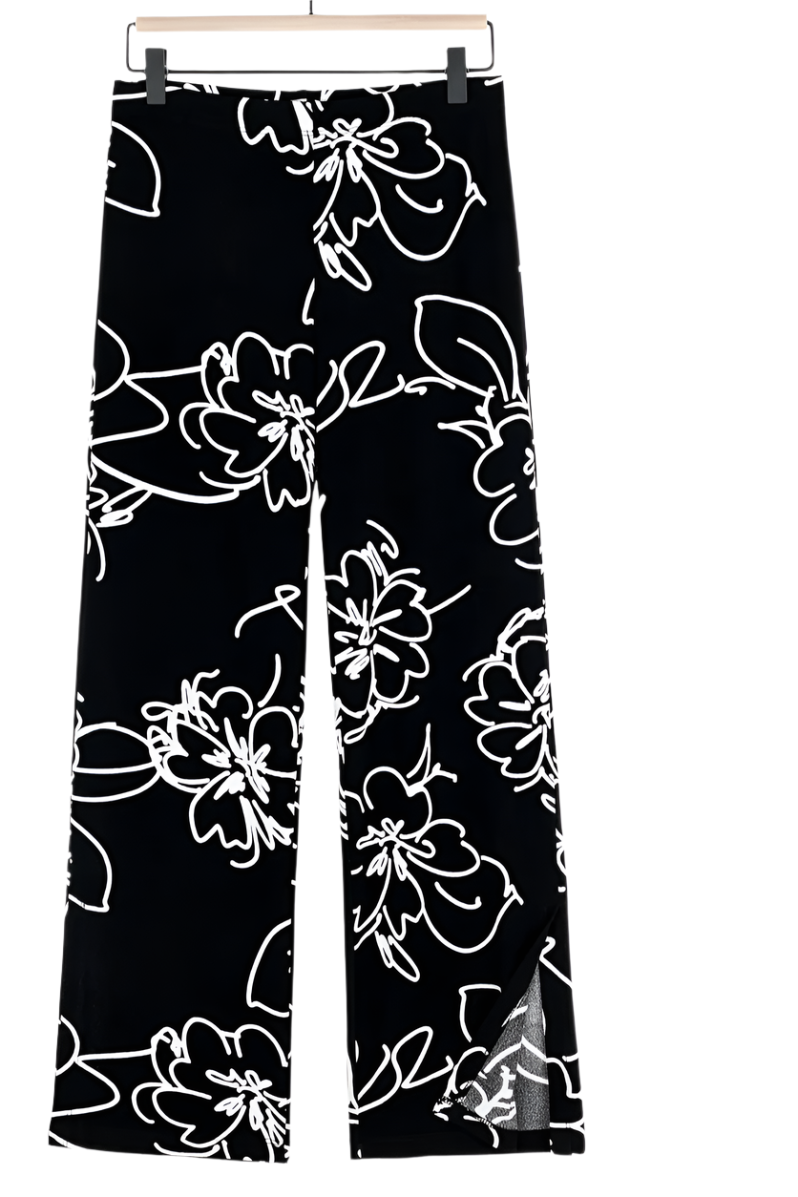 Clara SunWoo Blossom Sketch Ankle Pant