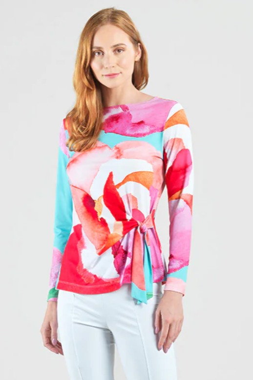 Clara SunWoo Side Tie Top-50% OFF