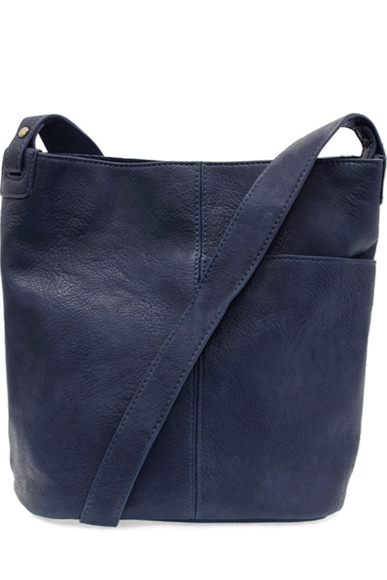 Bindi Front Pocket Bucket Crossbody Bag-Restocked