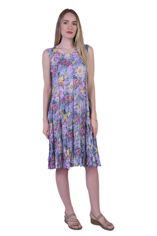 Shana Crinkle Tank Dress