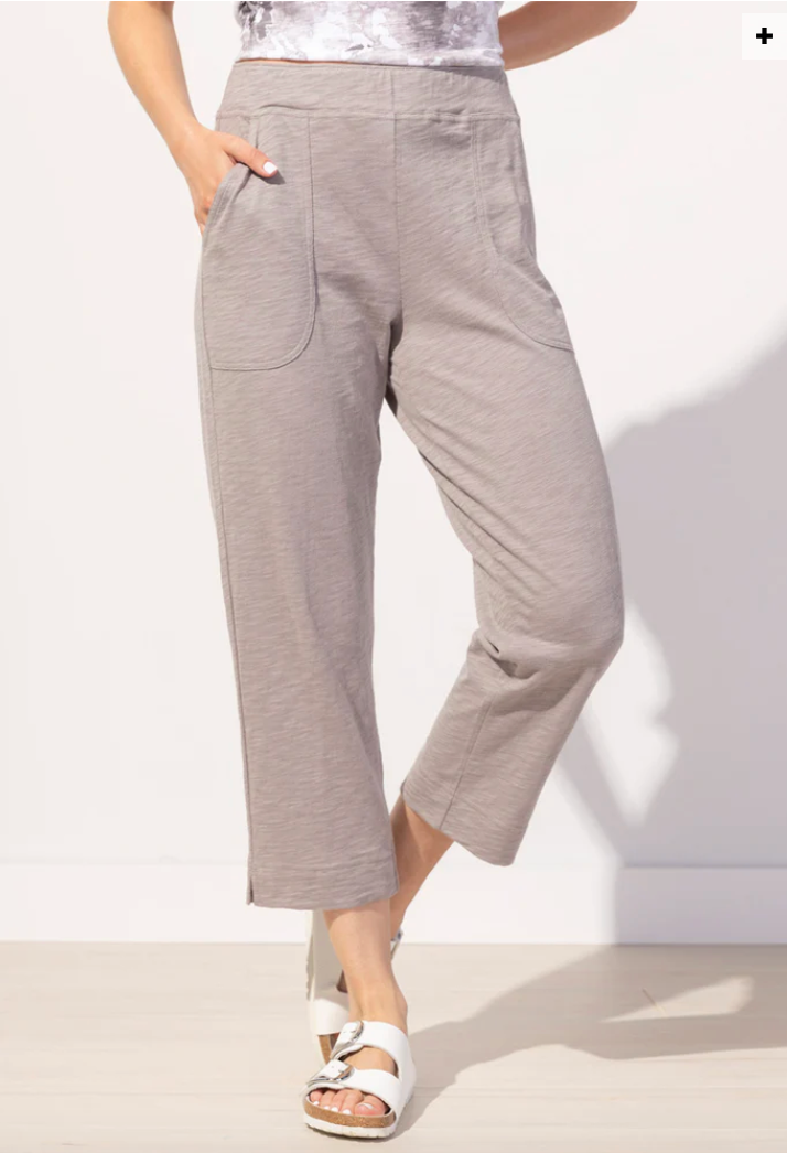 Escape by Habitat Textured Peruvian Cotton On The Go Capri