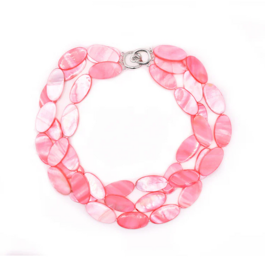 Sea Lily 3 Strand Necklace-RESTOCKED