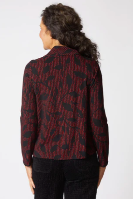 Habitat Core Travel Canopy Wrap Neck Top-NEW!