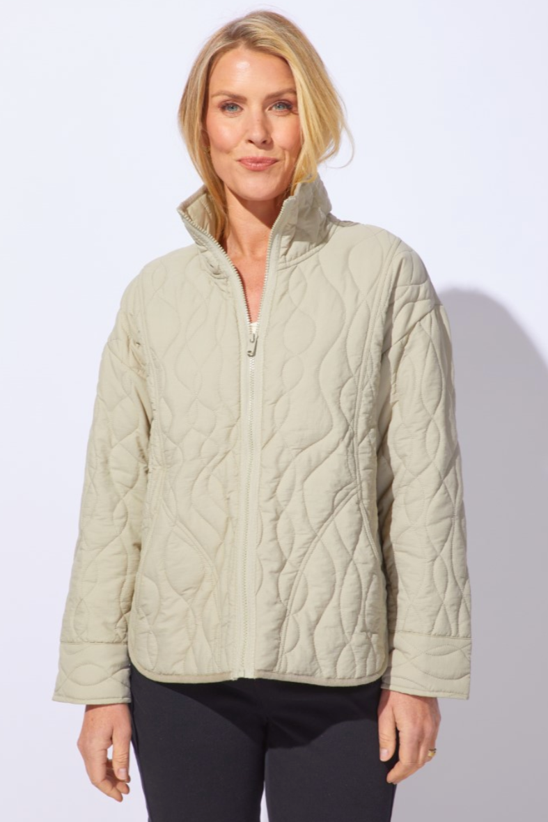 Escape Wave Quilt Altitude Jacket-NEW