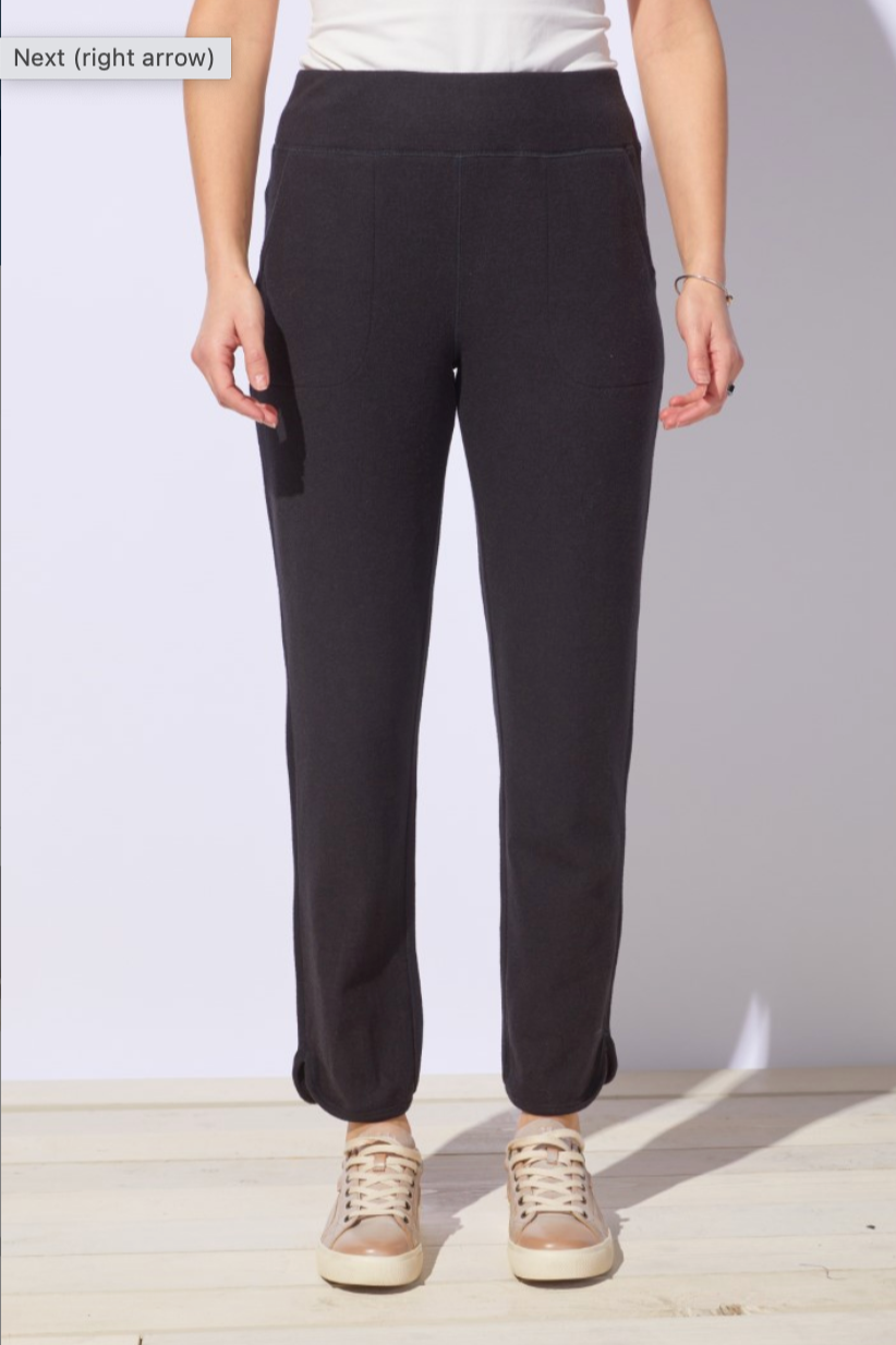 Escape Butter Rib Knit Saturday Pant-NEW