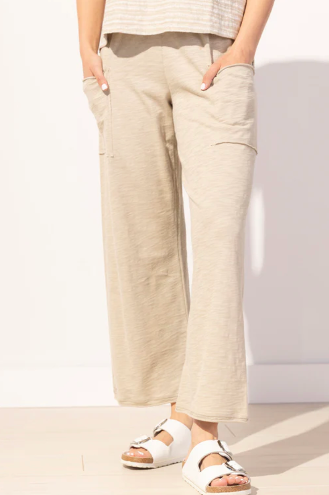 Escape Cotton Slub Around Town Pant-NEW