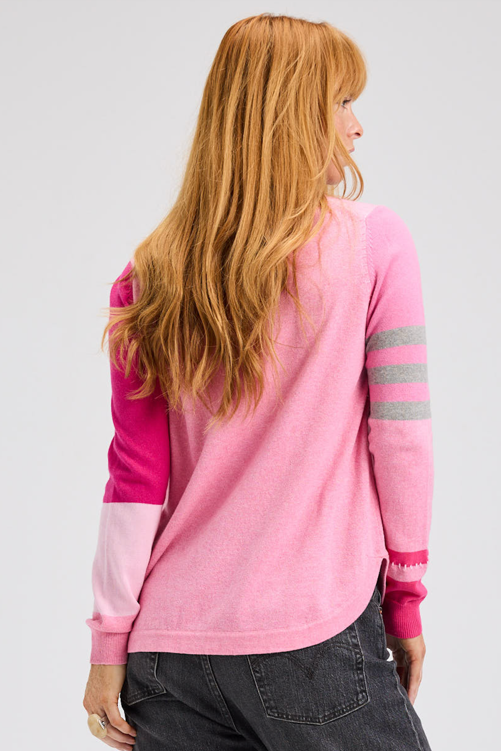 Zaket & Plover Spliced Sweater-NEW