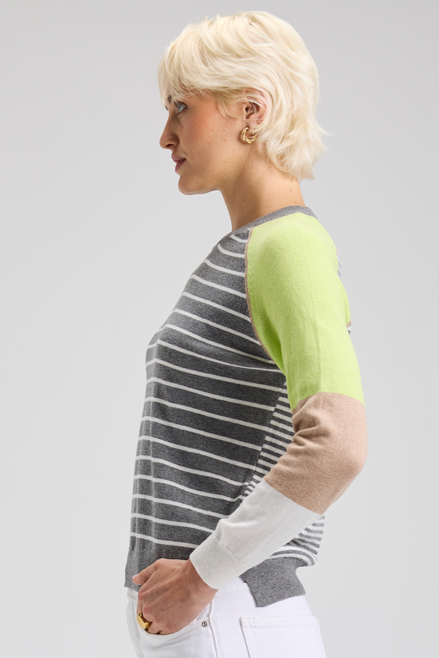 Zaket & Plover Breton Stripe Sweater-NEW