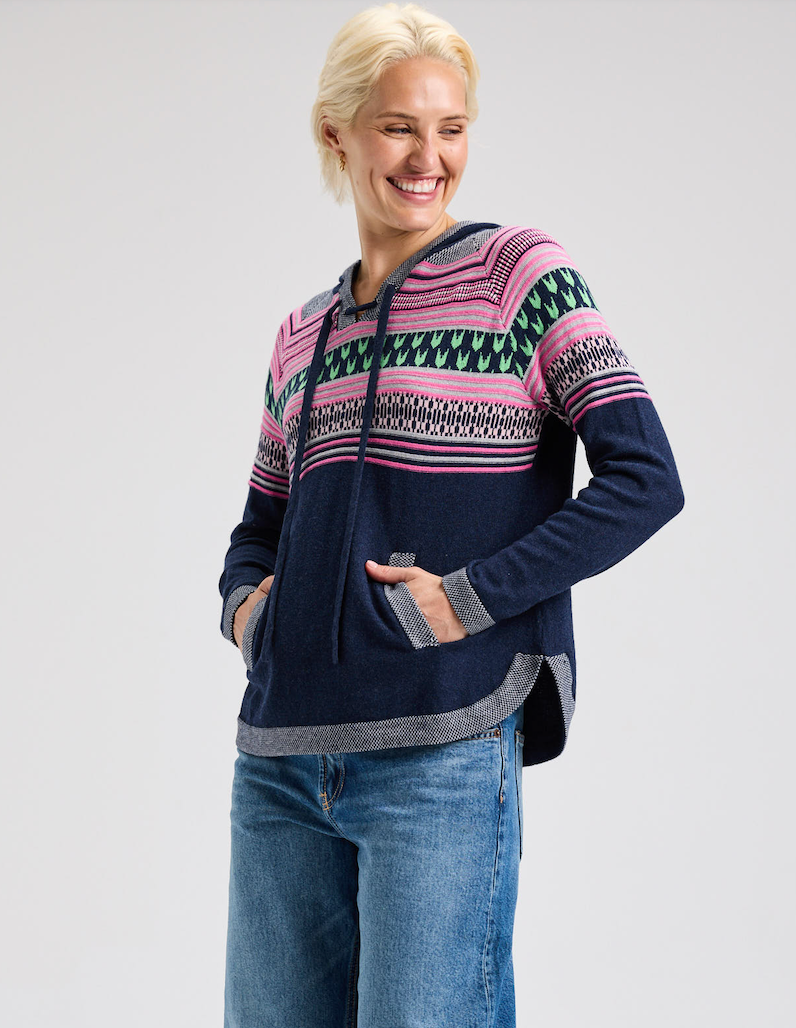 Zaket & Plover Apres Hoodie Sweater-NEW