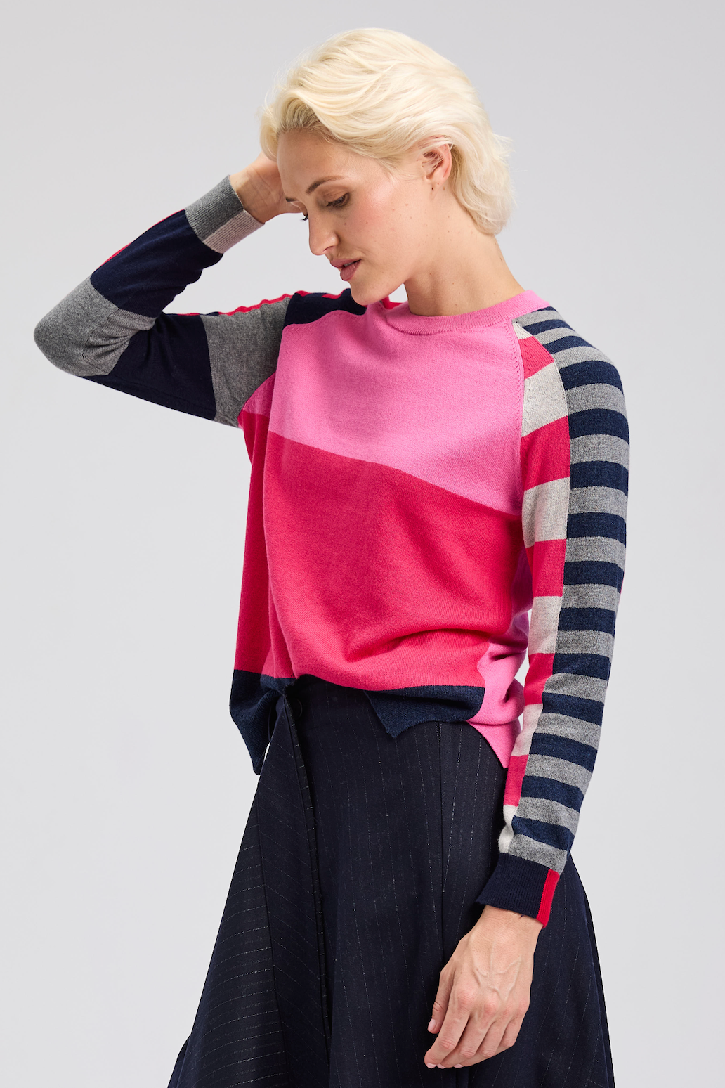 Zaket & Plover Color Block Sweater-NEW