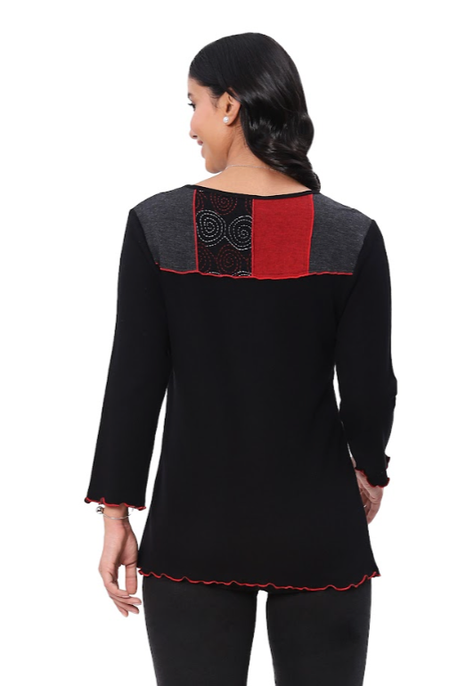 Parsley & Sage Rooney Fancy Top-NEW