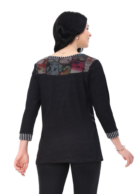 Parsley & Sage Diane Pocket Top-NEW