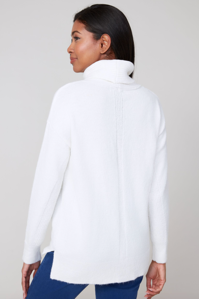 Renuar Cashmere Like Cowl Neck Sweater