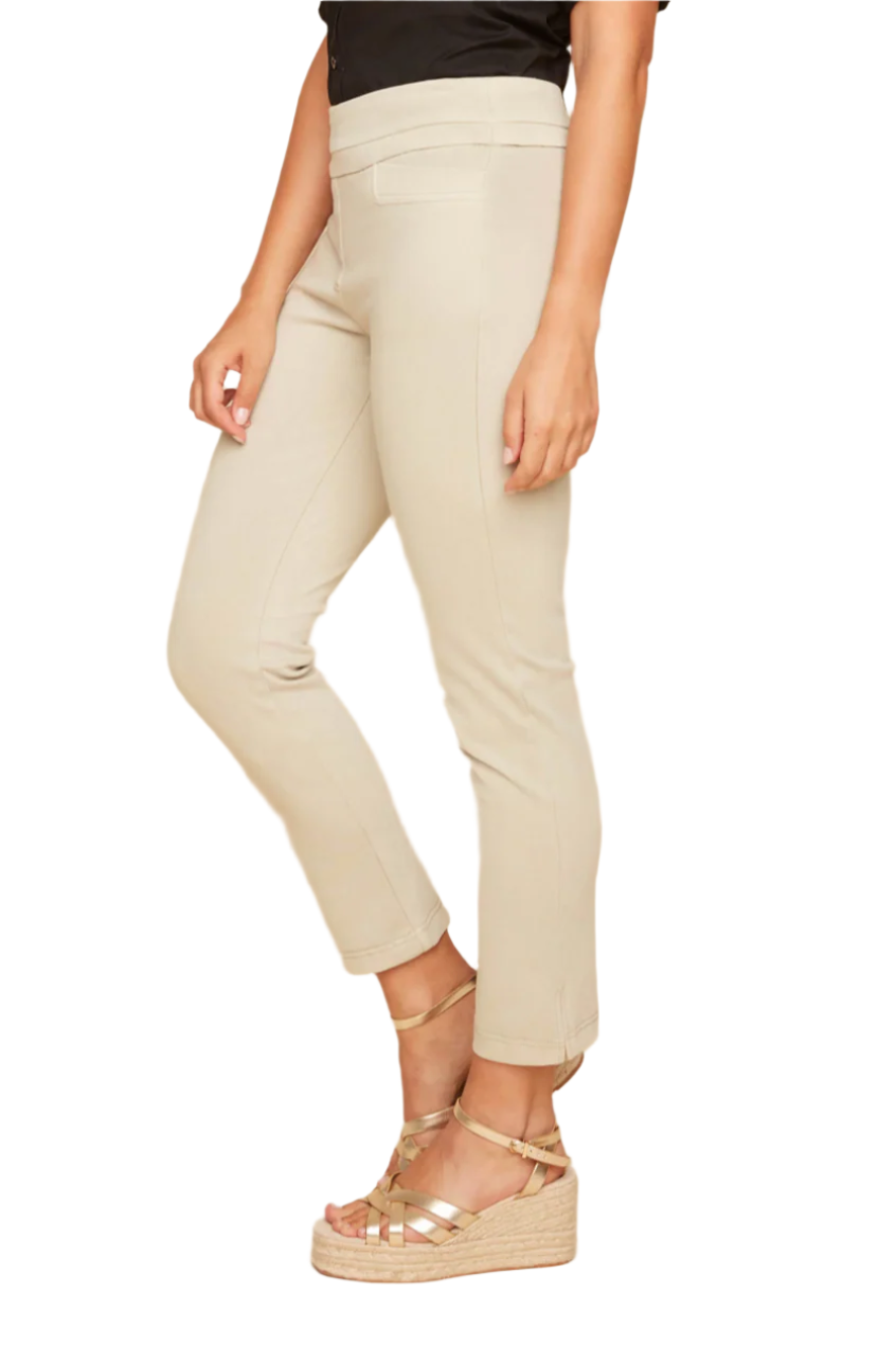 Renuar 25" Pull On Crop Pant-NEW