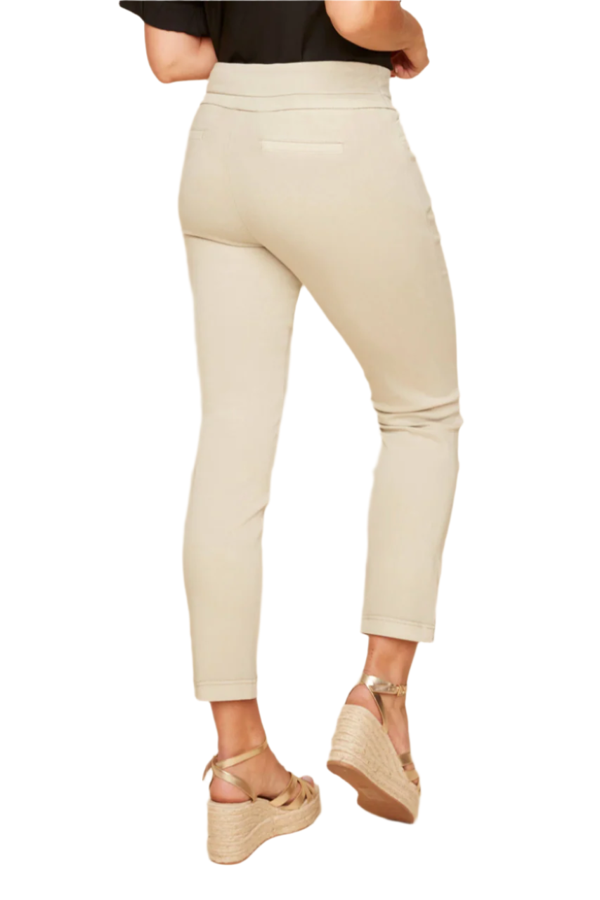 Renuar 25" Pull On Crop Pant-NEW