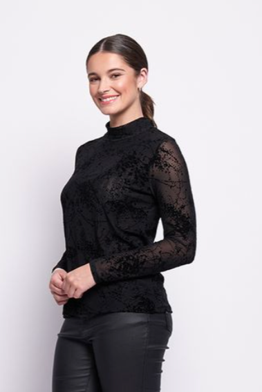 Foil International Velvet Top-NEW