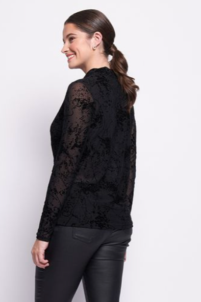 Foil International Velvet Top-NEW