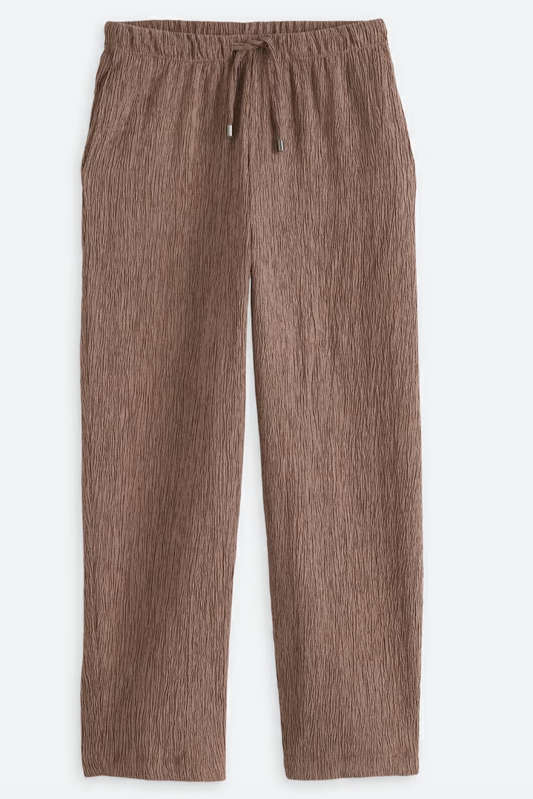 Tribal Pull On Textured Barrel Pant-NEW