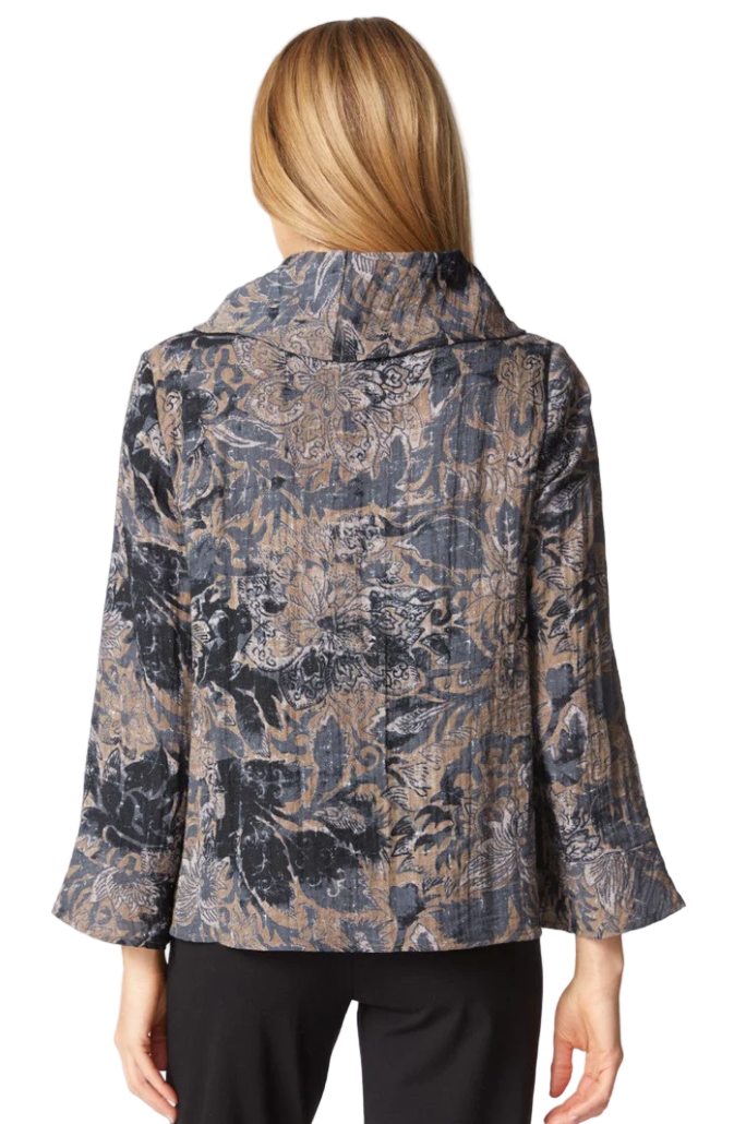 Habitat Express Floral Foliage Top-NEW