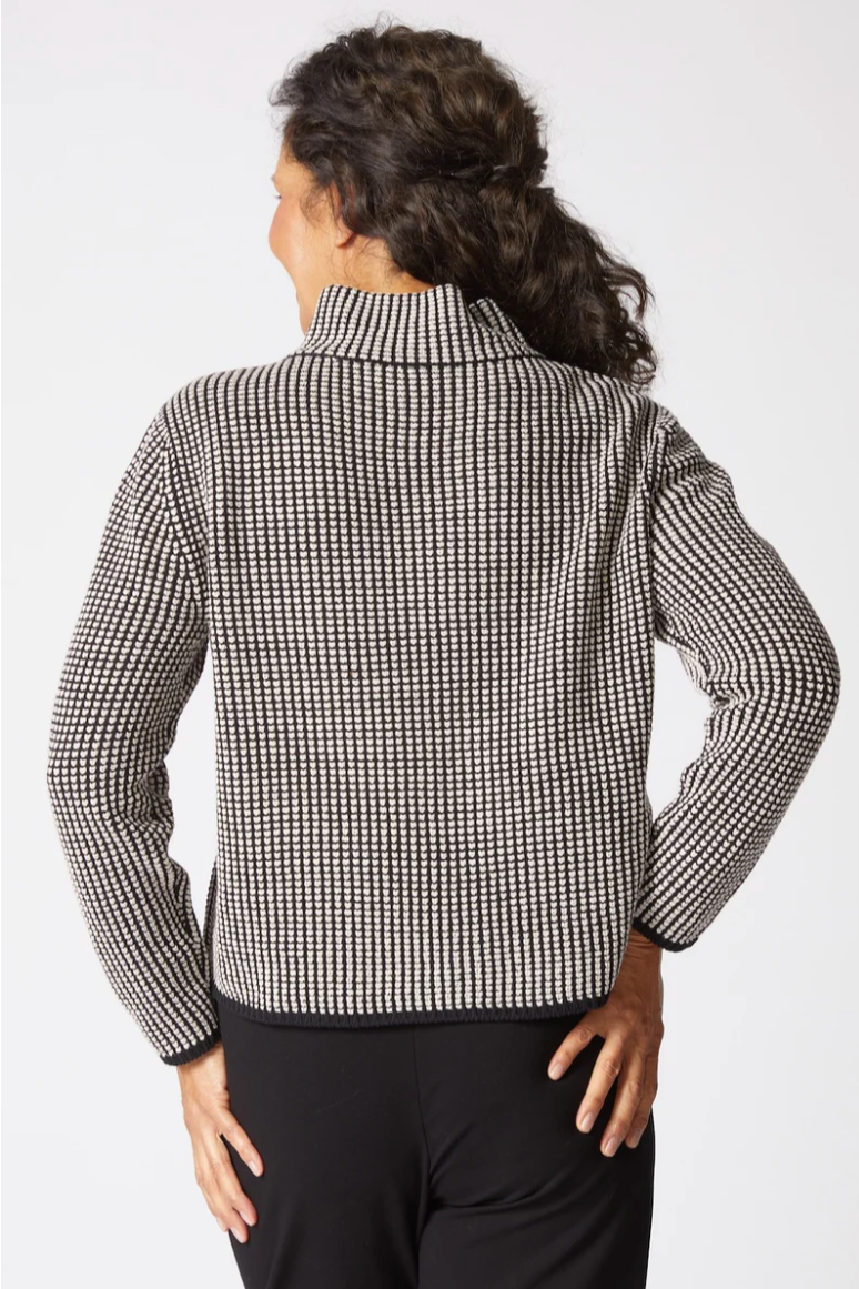 Habitat Night & Day Button Collar Pullover-NEW