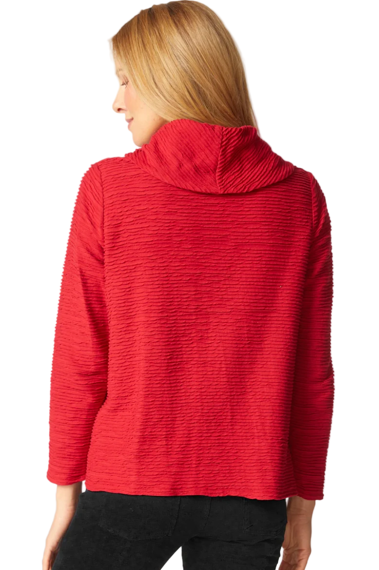 Habitat Ripple Effect Cowl Neck Top
