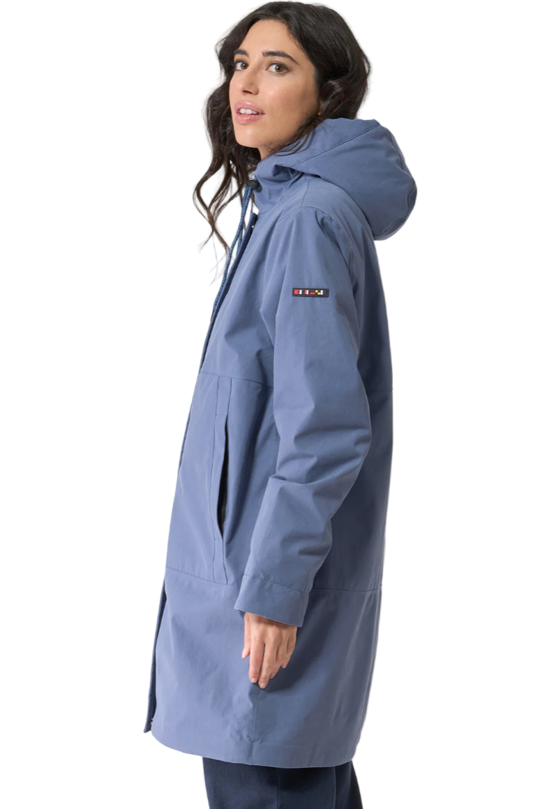Batela Raincoat with Sherpa Lining and Sealed Seams