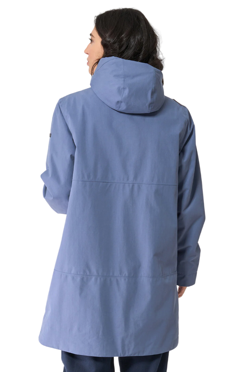 Batela Raincoat with Sherpa Lining and Sealed Seams