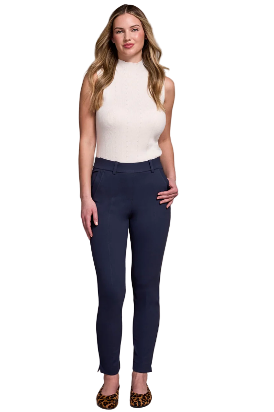 Tribal Signature Every Body Ponte Slim Cigarette Pull-On Pant
