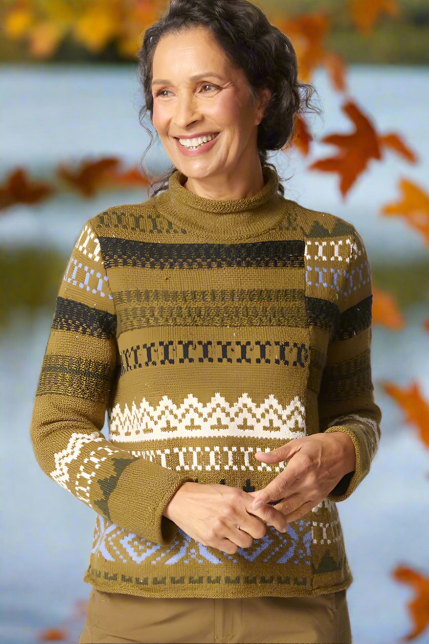 Habitat Chic Chalet Snowdrift Sweater-NEW