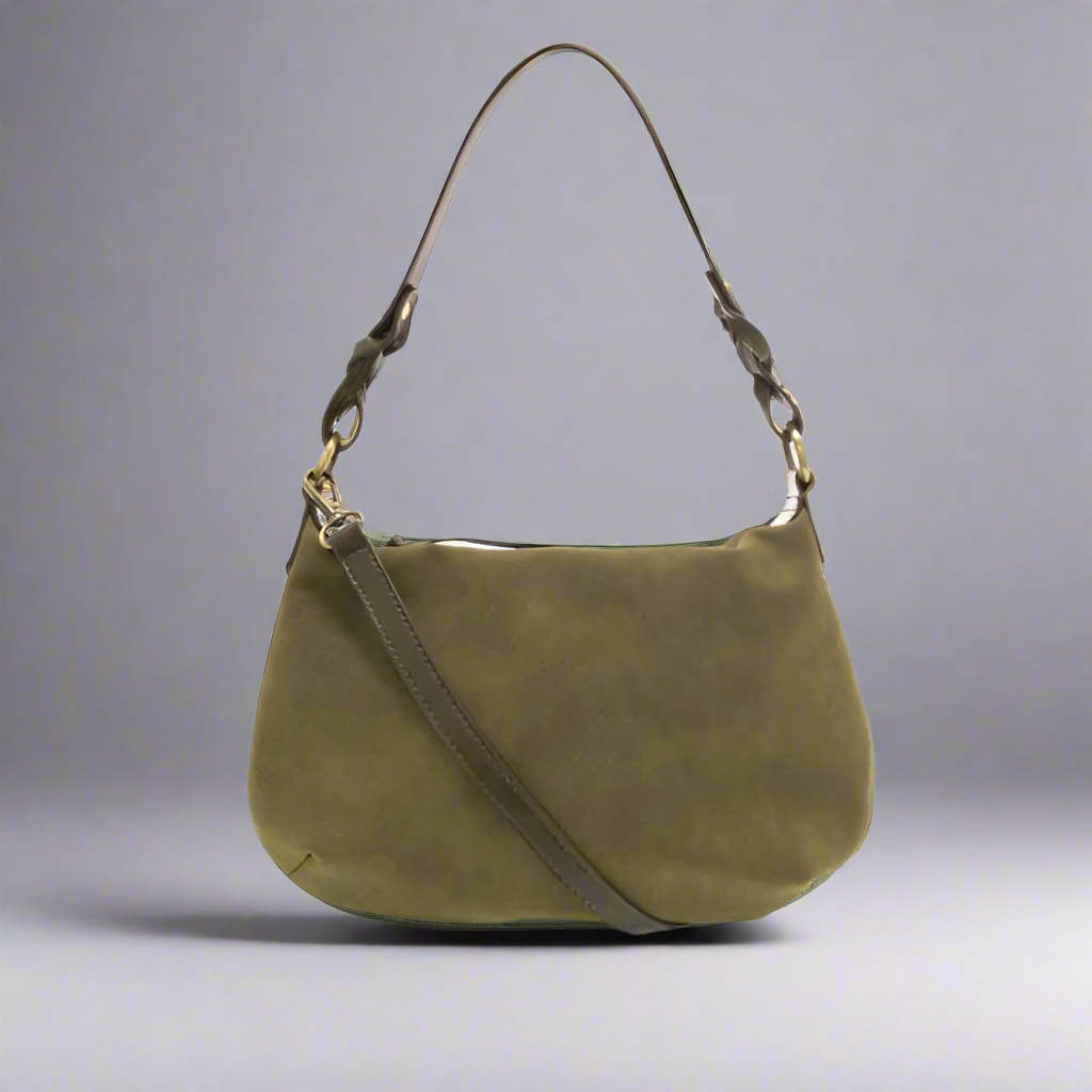 Joy Accessories Effie Faux Suede Shoulder/Crossbody Bag