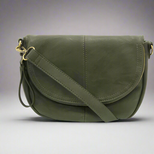 Joy Accessories Helene Saddle/Crossbody Bag