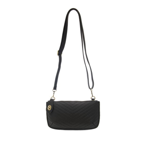 Joy Quilted Crossbody Wristlet