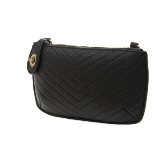 Joy Quilted Crossbody Wristlet