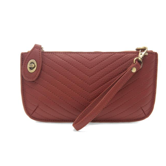 Joy Quilted Crossbody Wristlet