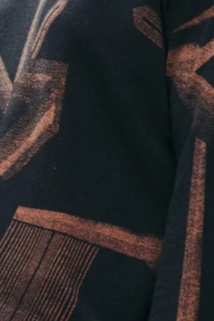 Clara SunWoo Print Turtleneck Sweater